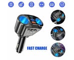 DC 12V LEDWay Car Cigarette Lighter Socket Splitter Dual USB Charger Ada