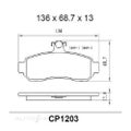 PREMIER Ceramic DB1203 Brake Pads For MITSUBISHI DIAMANTE KF 3.5L 6G74 #CP1203