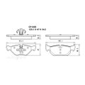PREMIER Ceramic DB1858 Brake Pads For BMW X1 sDRIVE 181 E84 2.0L N46B20 #CP1858