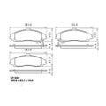 PREMIER Ceramic DB1868 Brake Pads For HSV SENATOR SIGNATURE VY #CP1868