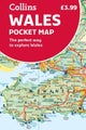 Wales Pocket Map by Collins Maps - Folded
