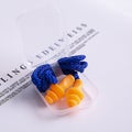 Soft Reusable Silicone Corded Ear Plugs for Sleeping Noise Canceling Waterproof