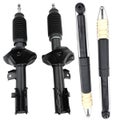 4x Front + Rear STD or Lower Shock Absorbers for Hyundai Getz TB 02-11