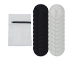 20pcs Reusable Makeup Remover Pads, Eco-Friendly CottonBamboo Rounds for Toner