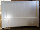 Wooden Double Size Headboard White HB-003