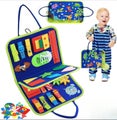Kids Busy Board for Toddlers Fine Motor Skills Montessori Sensory Toy 3+Years