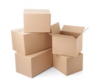 South Island Cardboard Carton, 254mm x 203mm x 152mm, Size 14, Bundle of 25 (...