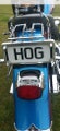 Harley davidson personalised Plate