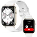 Q19Max Smart watch for Men &amp; Women Bluetooth Calling 100+ Sports Modes(White)
