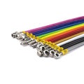 Kawasaki Ninja 300 ABS 2013-2017 Flexible ABS Replacement Brake Lines HEL Sta...