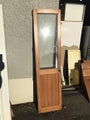 Rimu Cupboard Door with Glass - #02899.