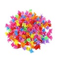 100 Pack Butterfly Hair Clips For Girls And Women, Beautiful Bulk Small Mini But