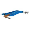YAMASHITA 2.0 JIG SQUID EGI-OH F F005 RWB GLOW/SOLID BLUE