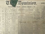 OLD NEWSPAPER: The Dominion, Wellington - Saturday, 1 February 1908