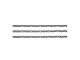 3 Pcs 14'' 3/8'' 0.050" 52DL Semi Chisel 26 Teeth Chain For Gasoline Chainsaw