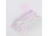 Vintage Transparent Wedding Gloves Pearls Long Elbow Mittens Mesh Arm Covers