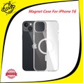 iPhone 16 Magnetic Case Soft Silicone Back Cover
