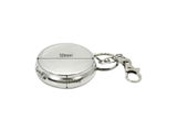 Pocket Ashtray With Key Chain Mini Stainless Steel Vehicle Ashtray