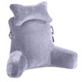 Lumbar Support Pillow with Armrests for Bed Sofa Office – Washable Cover