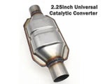 2.25inch Round Universal Catalytic Converter With 400 Cells Ceramic Catalyst