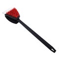 Long Handle BBQ Grill Brush Dual Sided Nylon Cleaning Tool for Outdoor Grills