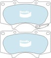 DB1482 ULT4WD (3) Bendix Australia Rear Brake Pads for MITSUBISHI PAJERO V87W...