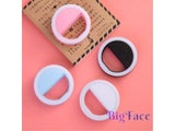 Phone Selfie Ring Flash Led Fill Light Lamp Camera Photography Video Spotlight