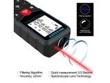 Mileseey Laser Distance Meter Electronic Roulette Laser Digital Tape
