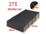 30x50cmx10mm Car Sound Heat Insulation Cotton Sound Deadener Deadening Engine