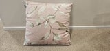 Pink plush cushion