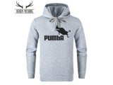 Autumn/Winter Men's New Pumba Sports Print Hoodie Set Men's Fleece Sweater