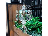 H D Crystal Horse Eye Prisms Suncatcher For Window Hanging Ornament Rainbow