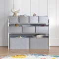 Kids Toy Storage Organizer with 9 Foldable Fabric Bins