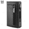 Magnetic Credit Card Holder Luxury Men Wallet Rfid Blocking Pop Up