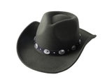 White Cowboy Hat New Jazz Top Cowboy Head Accessories Cowboy Hat Felt Hat New