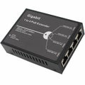 Gigabit POE Extender 4 Channel PoE Repeater 100/250m Extension 10/100/1000Mbps