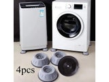 4Pcs Anti Vibration Feet Pads Waterproof Legs Slipstop Silent Skid Raiser Mat