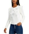 I.N.C Womens Stars Sweatshirt