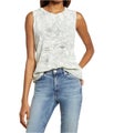 Treasure &amp; Bond Womens Roses Tank Top