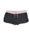 P.J. Salvage Womens Striped Pajama Shorts, NWT