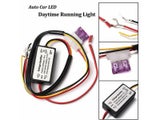 Car LED Daytime Running Light DRL Controller Auto Relay Harness Delay Off Car