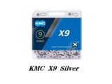 KMC X8 X9 X10 X11 X12 Road/MTB Bicycle Chain 8v 9v 10v 11v 12v 118L 126L Bike