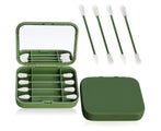 Reusable Silicone Cotton Swabs Portable Last Swab for Ear Cleaning Makeup for