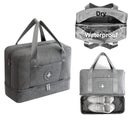 Sports Gym Duffel Shoe Bag Travel Dry Wet Pocket Handbag