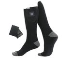 Heated Socks 3 Temperatures Adjustment Keep Warm USB Rechargeable Winter Long