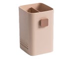 Standing Cutlery Storage Organizer, Cutlery Spoon Fork Storage Box - Pink