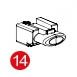 GIVI BUTTON & SPRING V58NT / NNT