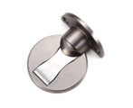 grey--Door Stopper, Invisible Magnetic Door Stop, Stainless Steel Floor Magne
