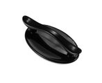 6 black Non-punching paste handles Drawer cabinet handles Windows balcony sli