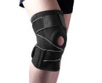 Knee Brace For Knee Pain - Adjustable Knee Support With Side Stabilizers & Pa
